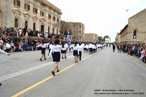219- Rhodes- Defile Dodecanese grec